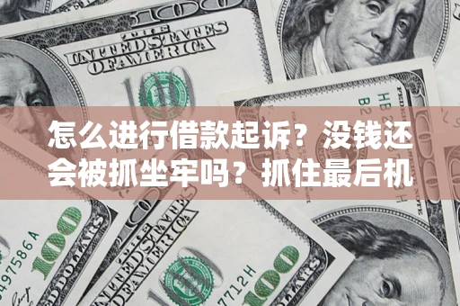 北京怎么进行借款起诉？没钱还会被抓坐牢吗？抓住最后机会！