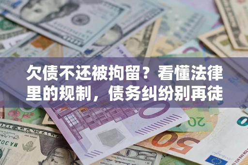 北京欠债不还被拘留？看懂法律里的规制，债务纠纷别再徒劳奔波