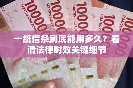 北京一纸借条到底能用多久？看清法律时效关键细节