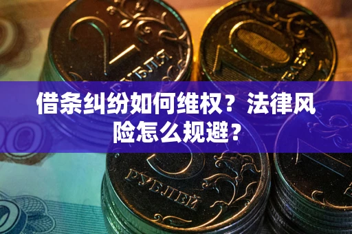 北京借条纠纷如何维权？法律风险怎么规避？