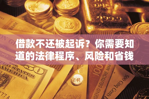 北京借款不还被起诉？你需要知道的法律程序、风险和省钱技巧