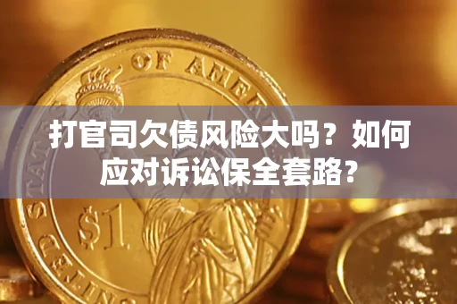 北京打官司欠债风险大吗？如何应对诉讼保全套路？