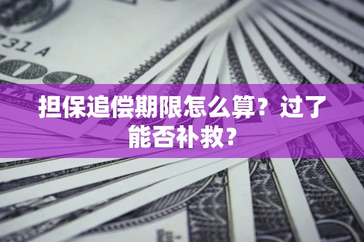 北京担保追偿期限怎么算？过了能否补救？